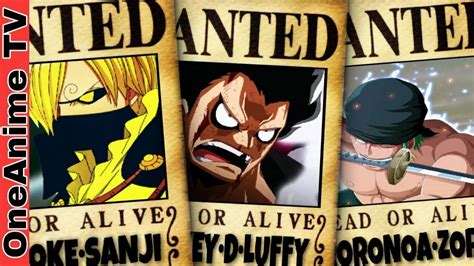 Straw Hat S New Bounties After Wano Arc One Piece Chapter Youtube