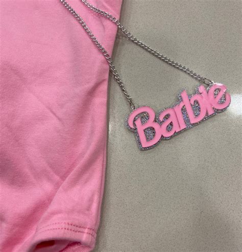 Barbie Necklace Etsy