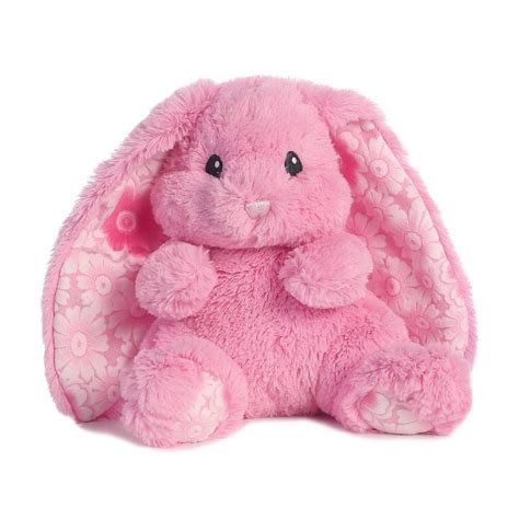 10 Aurora Plush Pink Bunny Rabbit Lopsie Wopsie Easter Stuffed Animal