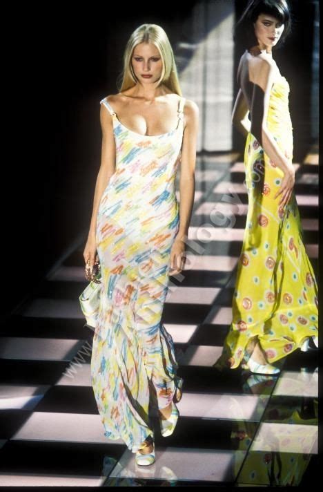 Gianni Versace Spring Summer 1996 Milan Kirsty Hume Fashion