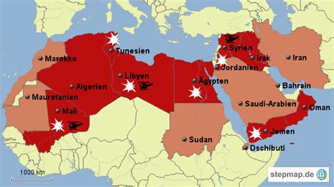 Ein gefundenes fressen für rechte extremisten im netz. StepMap - Unruhen im islamischen Raum