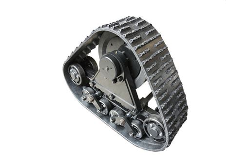 Off Road Small Rubber Track System 810mm Height For All Terrain Season