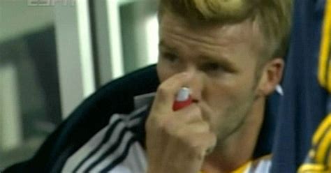 David Beckham Has Asthma Mirror Online