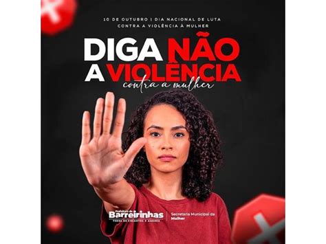 10 De Outubro Dia Nacional De Enfrentamento à Violência Contra A Mulher