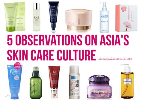 5 Observations On Asias Skin Care Culture