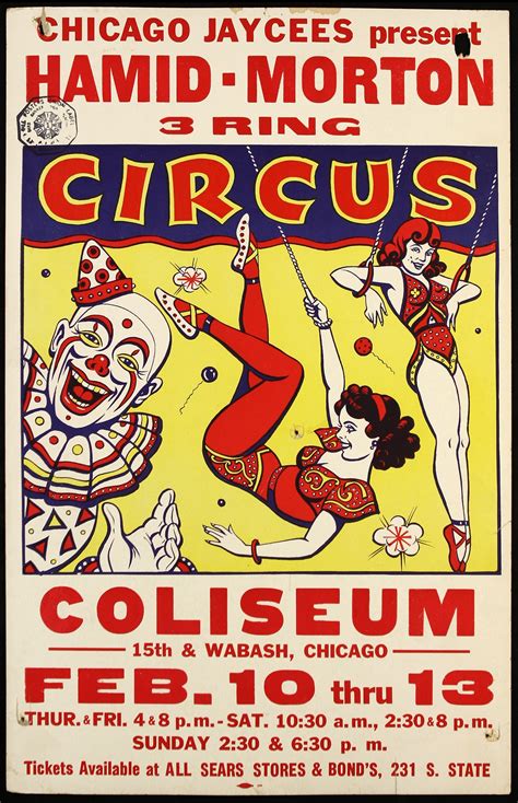 Vintage Circus Posters Circus Poster Vintage Circus
