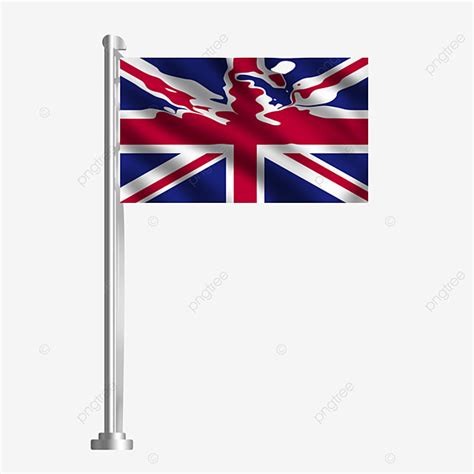 British Flag Clipart Png Images Waving British Flag Cartoon Flag