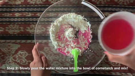 Science Experiment Cornstarch And Water Youtube