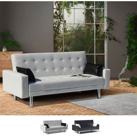 Un comodo divano 2 posti dal design retrò rivestita in morbidissimo tessuto vellutato. Divano letto 2 posti in similpelle AGATA matrimoniale ...