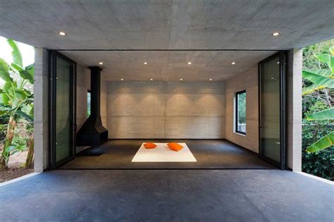 Tepoztlan Lounge Modern Concrete Bungalow By Cadaval And Sola Morales