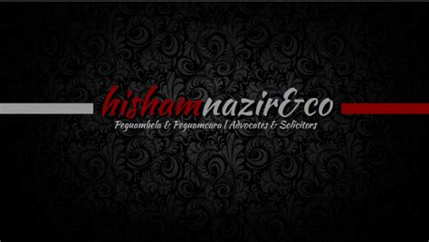 Hisham nazir & co is here if you need any legal help. Hisham Nazir & Co (Peguambela & Peguamcara) (Subang Jaya ...