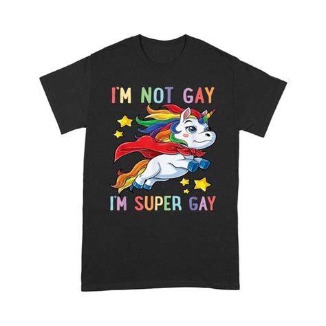 Pride Month Super Gay Unicorn T Shirt Celticprime