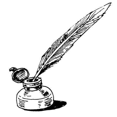 Quill And Ink Clipart Clip Art Library
