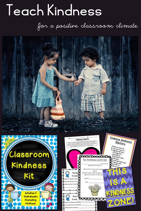 Teach Kindness For A Positive Classroom Climate Kindness Activities