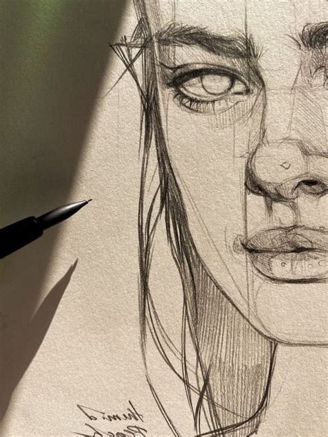 Portrait Drawing Ideas For Beginners
