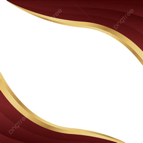 Red Maroon And Gold Certificate Social Media Frame Certificate