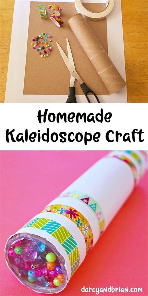 Diy Kaleidoscope Craft Tutorial For Kids Step By Step Pictures Artofit