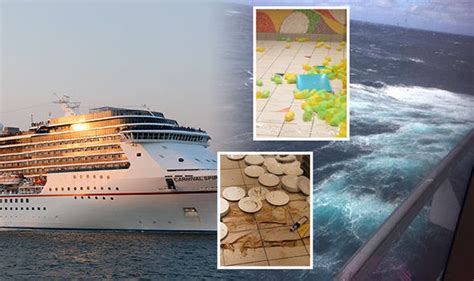 Carnival Spirit Cruise Ship Battles 40 Foot Wave Storms Causing Terror Onboard Cruise Travel