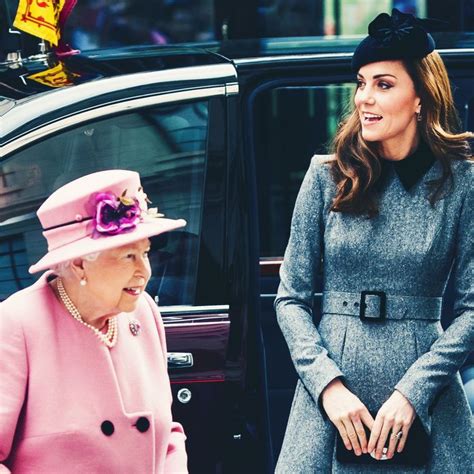 Kate Middleton Queen Elizabeth Look Chic At Rare Royal Event