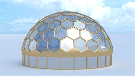 Hexagon Dome Model