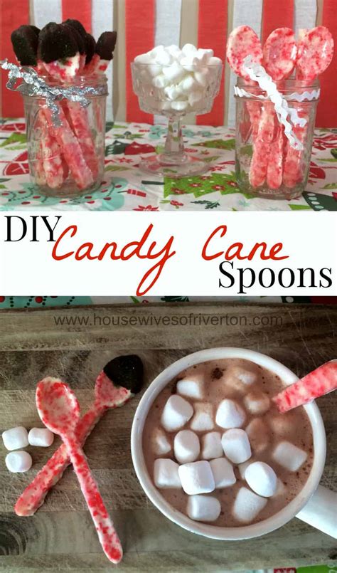 2 (907)pounds of powdered sugar, sifted. DIY Candy Cane Spoons - Housewives of Riverton