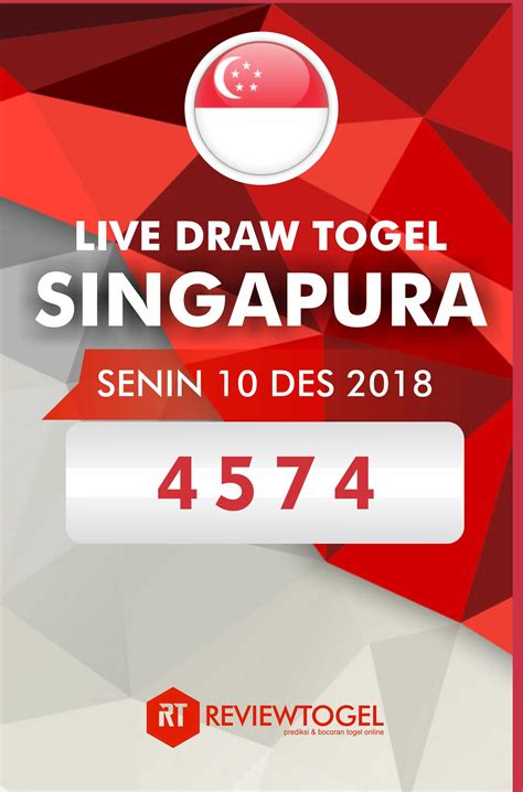 Live Result Togel SGP Senin 10 Desember 2018 | Minggu, Senin, Singapura