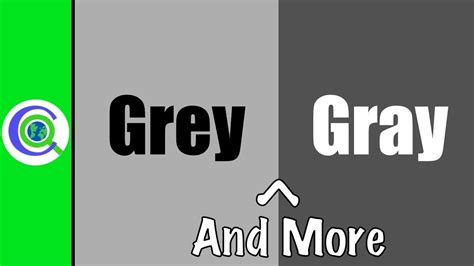 Difference Between Grey And Gray