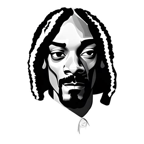 Snoop Dogg Face Graphic · Creative Fabrica