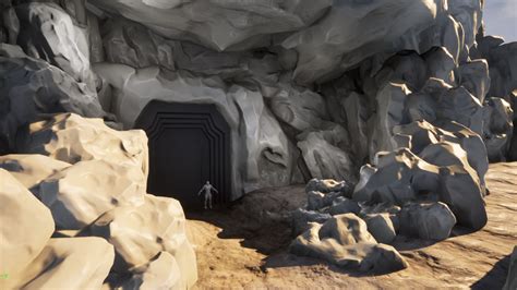 Wip Dawi Gatecave Entrance Ue4 — Polycount