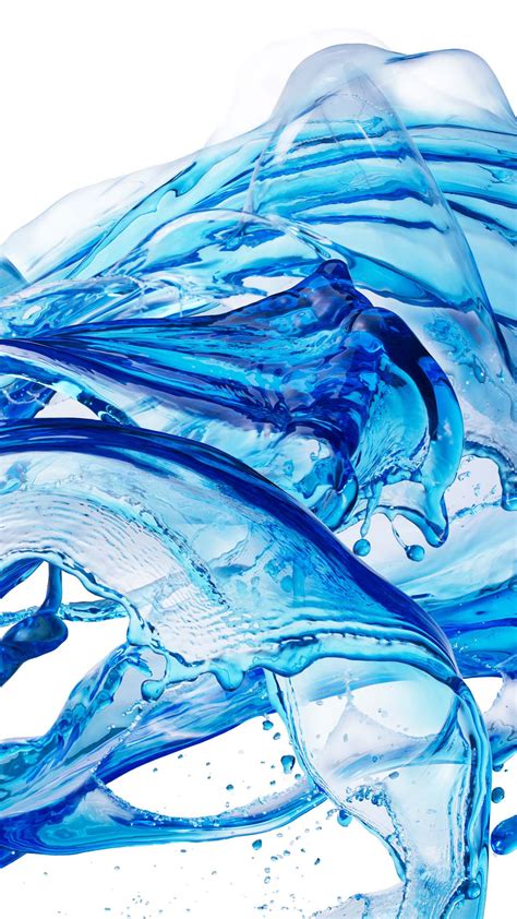 Abstract Water Splash Hd Android Wallpaper Free Download