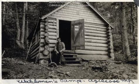 1,900 square feet completion ten years in the making, the watchman cabin came to fruition through the tenacity of a client and a. Watchman's camp, Azicoos Mountain, Lincoln, ca. 1929 ...
