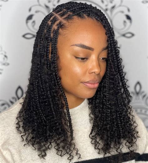 View 19 Small Knotless Box Braids With Beads Designpaybox