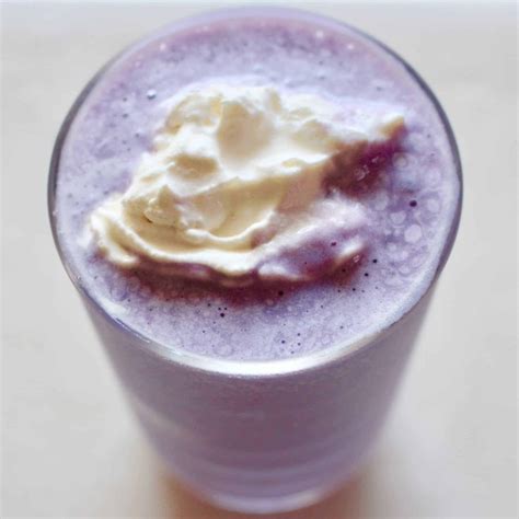 Purple Sweet Potato Milkshake Vegan Gf Via Rhiansrecipes Sweet