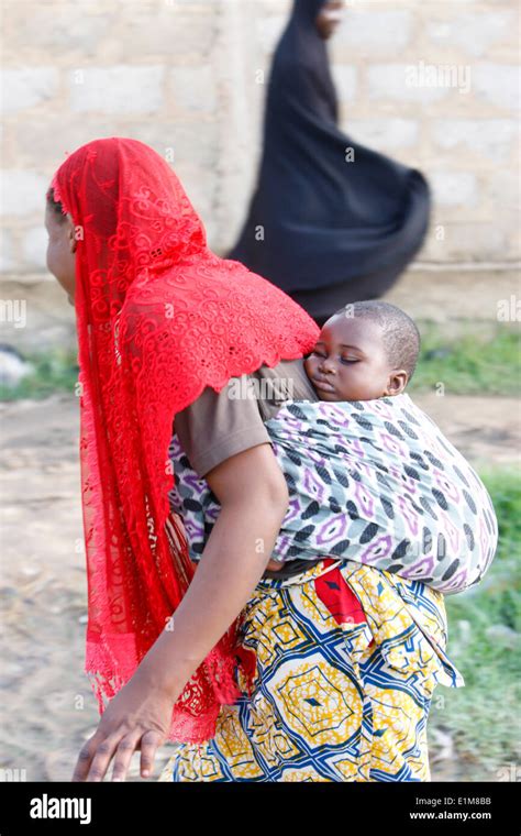 Muslim Mother And Baby Stock Photo Alamy