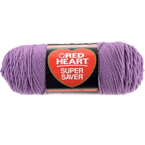 Red Heart Super Saver Yarn 24pk Medium Purple