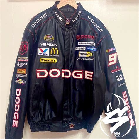 Vintage Dodge Racing Jacket Mens Fashion Coats Jackets And