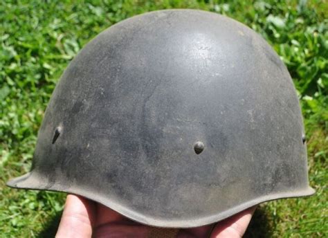 1950s Ussr Soviet Russia Post Wwii Issue Original Combat Helmet Ssh 40