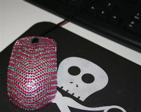 Mouse lag can be a big problem on any pc. sparkly bedazzled mouse | this is my computer mouse. i was ...