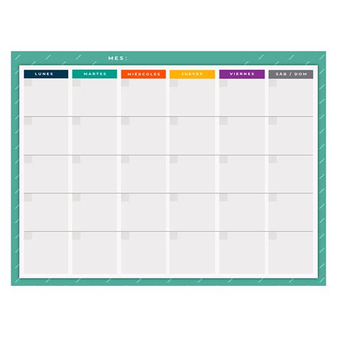 Calendario Mar 2021 Imprimible Plantilla Calendario Mensual En Blanco