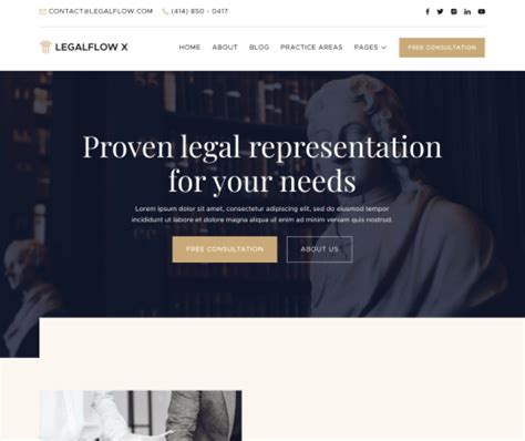 Legalflow X Webflow Ecommerce Website Template