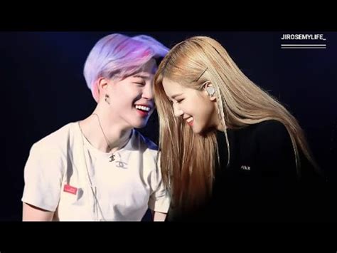Compilations of jimin and rose moments that i have gather for you guys and these are all kof my i always have a soft spot for jimin and rose as they both are really kind and softie among all. Jirose Jimin and Rose 💜💜 - YouTube