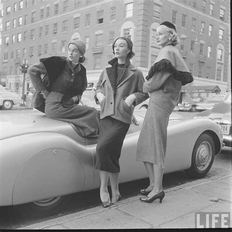 September 1951 Photographer Nina Leen White Fashion Photography