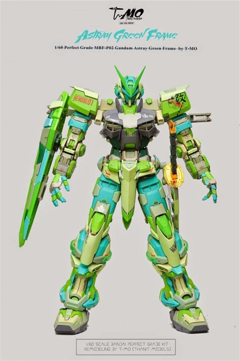 Custom Build Pg 160 Gundam Astray Green Frame Tri Tactical Arms