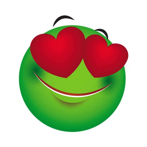 Mq Green Heart Love Emoji Sticker By Qoutesforlife