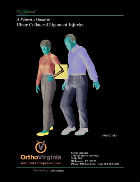 Pdf A Patient S Guide To Ulnar Collateral Ligament Injuries · Ucl