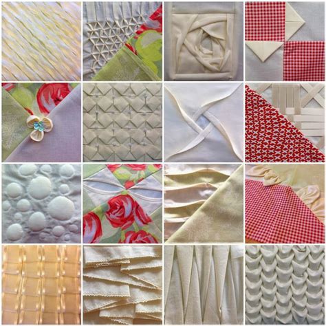 Fabric Manipulation Sewn Up By Teresadownunder Fabric Origami