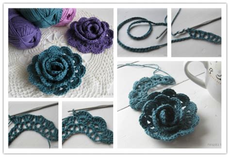 An intermediate guide to crocheting a gardenia flower. Crochet Flower Tutorial | How To Instructions