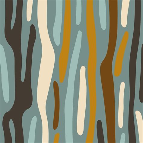 Free Vector Abstract Retro Organic Styled Pattern Background