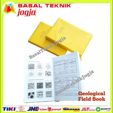 Jual Buku Catatan Lapangan Geologi BCL Buku Survey Field Book Shopee