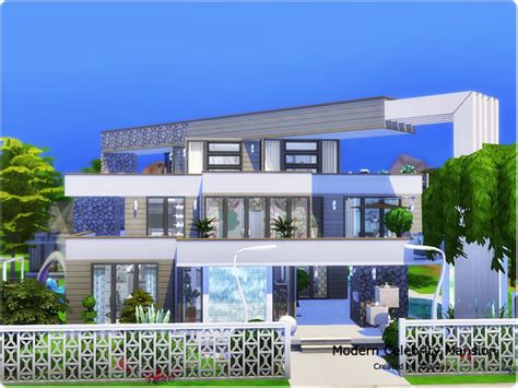 The Sims Resource Modern Celebrity Mansion
